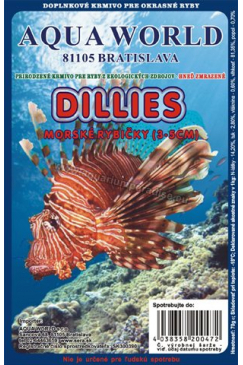Obrázok pre Dillies – morské rybičky (3 – 5 cm)